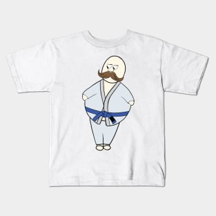 Brazilian Jiu-Jitsu Fatman Cartoon Kids T-Shirt